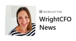WrightCFO newsletter with Sophie