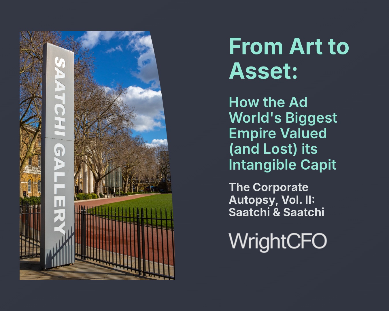 From Art to Asset: How the Ad World's Biggest Empire Valued (and Lost) its Intangible Capital