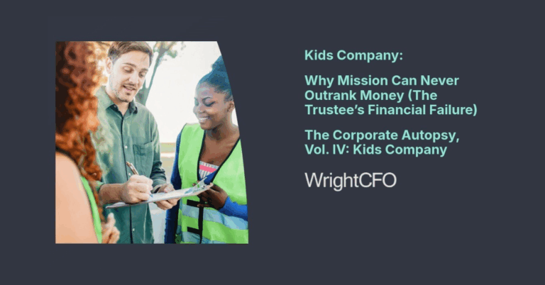 Kids Company Financial Failure