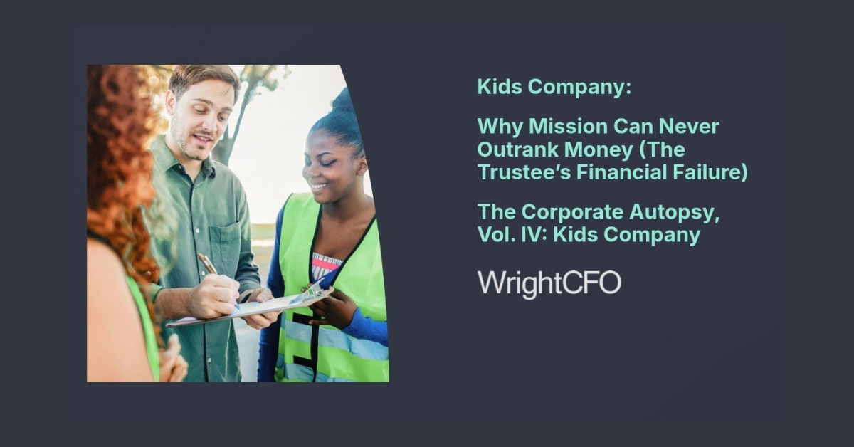 Kids Company Financial Failure